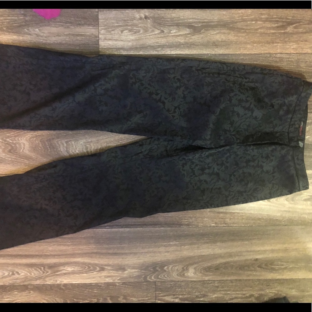 NY & co Satin brocade dress pants